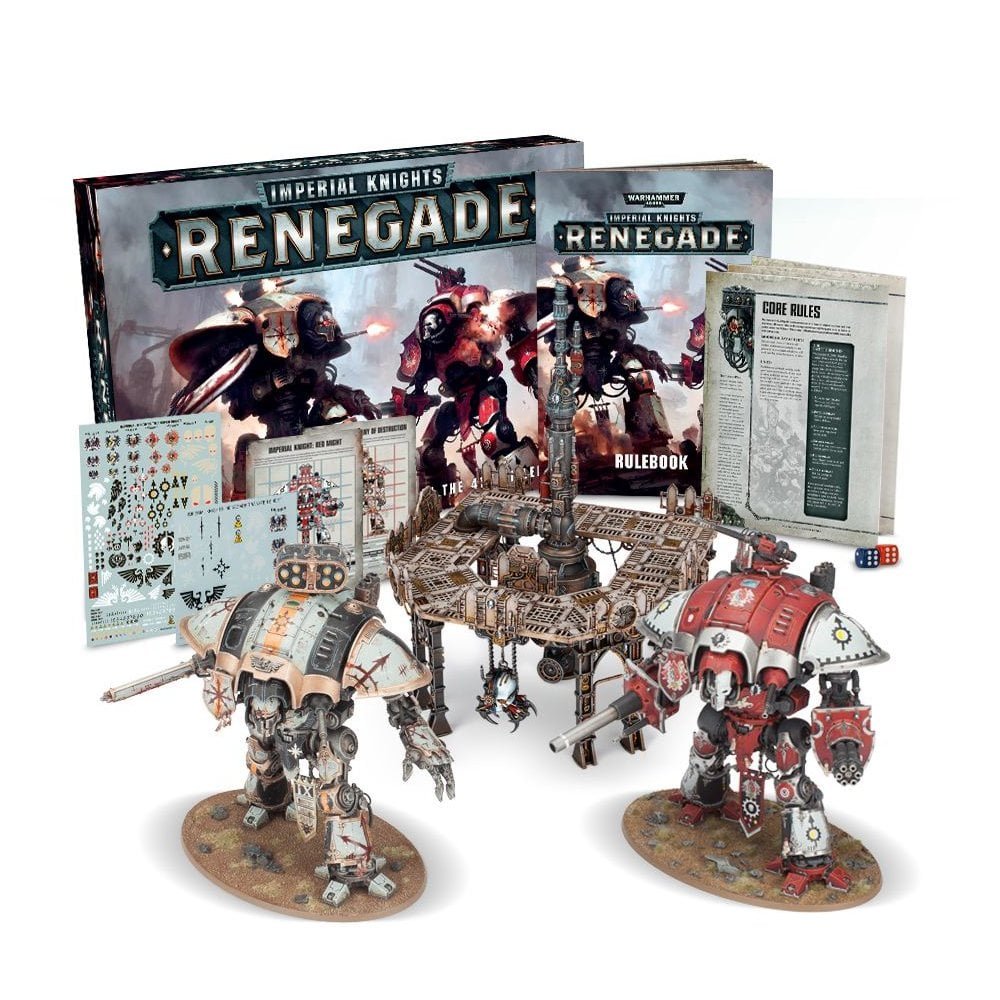 Warhammer 40K: IMPERIAL KNIGHTS - RENEGADE : Amazon.co.uk: Outlet